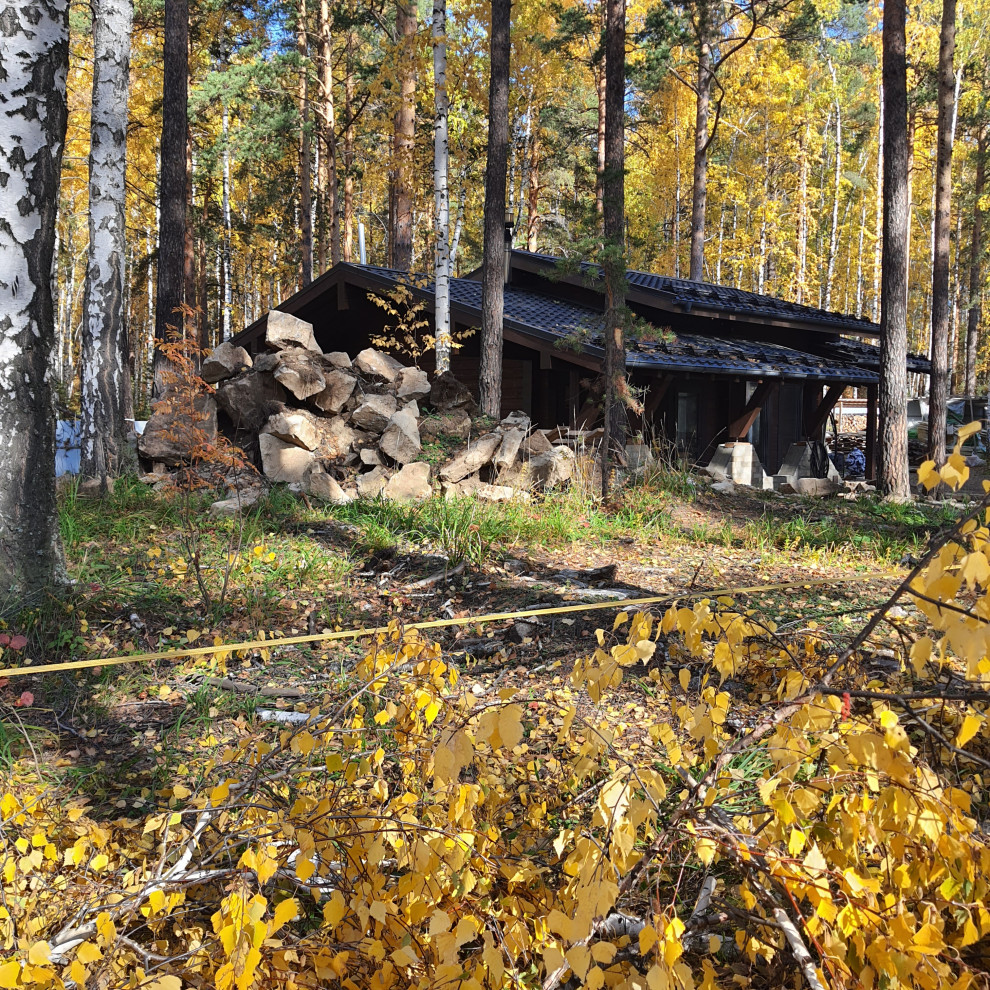 Обложка проекта: Баня из клееного бруса