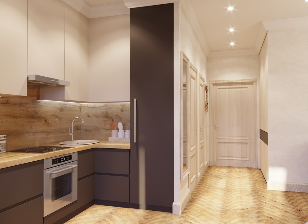 Обложка проекта: Квартира для молодой девушки. Москва. ЖК "Воронцовский парк"