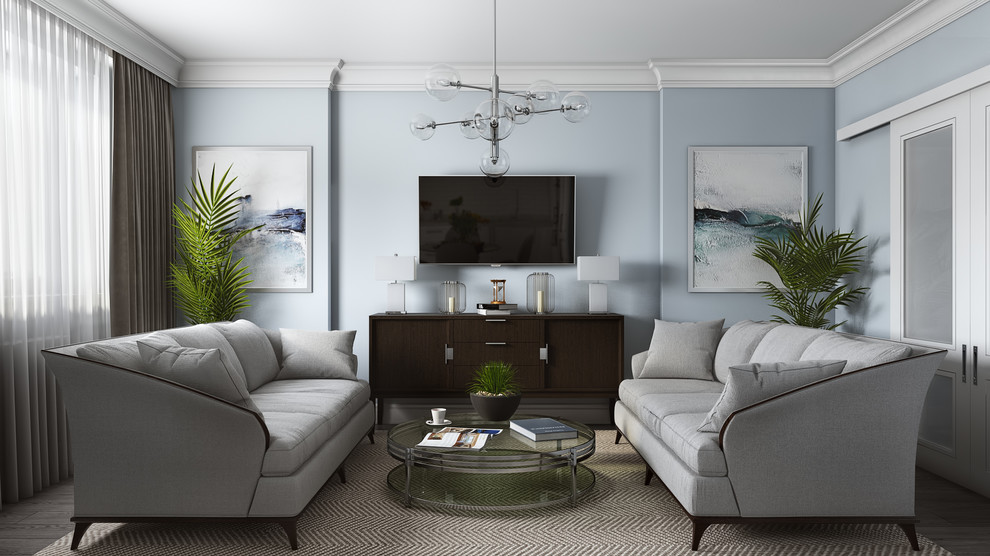 Трехкомнатная квартира, ЖК "Серебряный Бор"