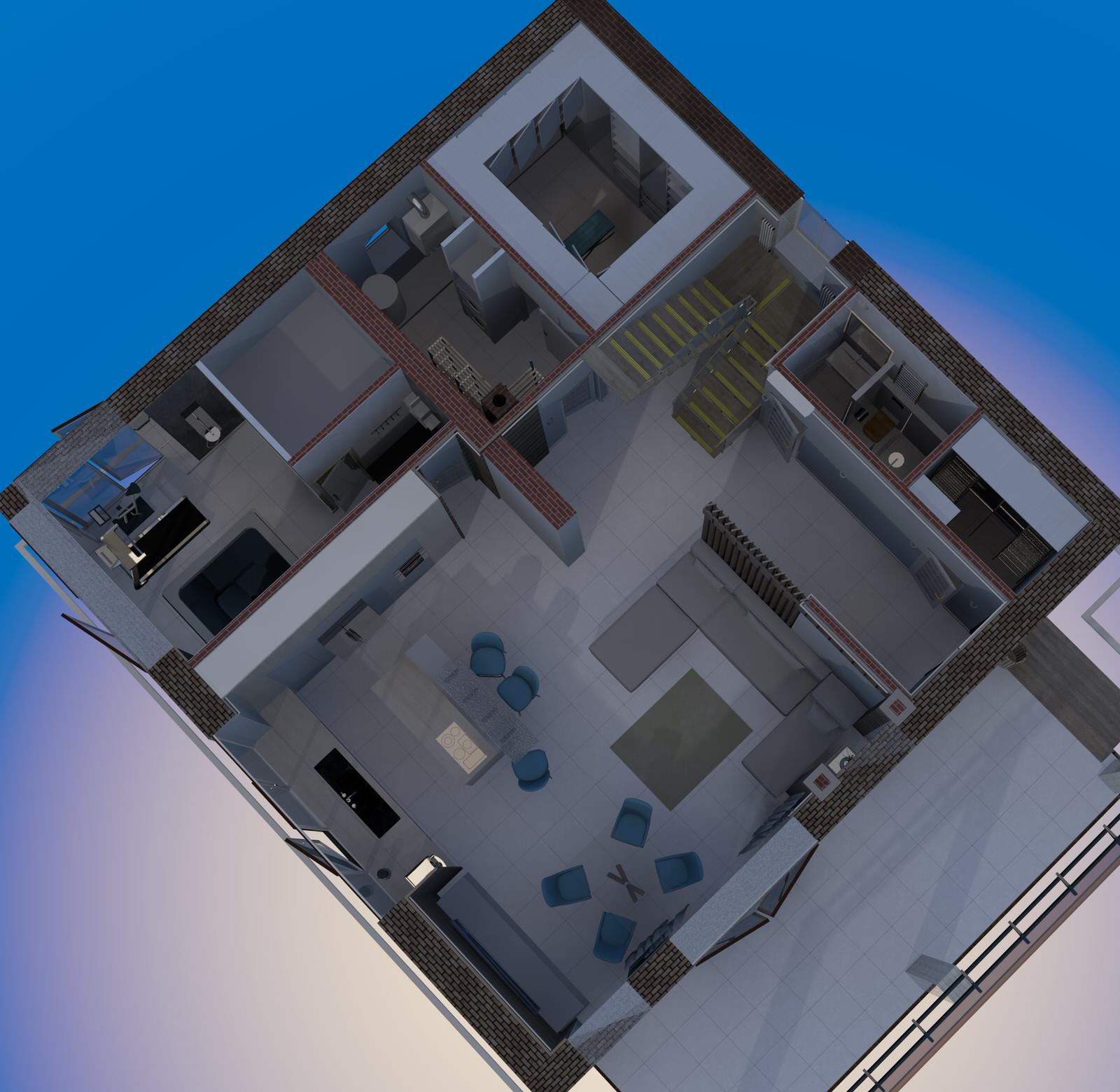 Обложка проекта: Дизайн проект: Дом мечты в Новом Царицыно, 2020 г.