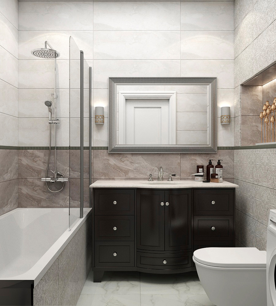 Обложка проекта: Санузел в стиле современной классики