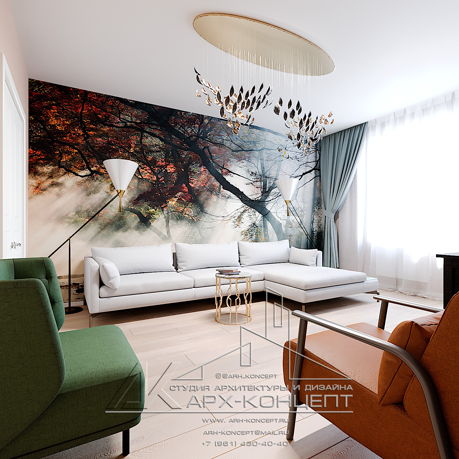 Дизайн 3-комнатной квартиры