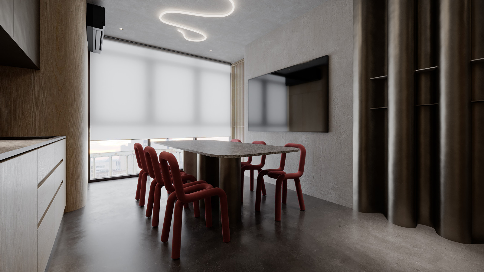 проект "Урбан" Квартира 114 кв.м. в Краснодаре