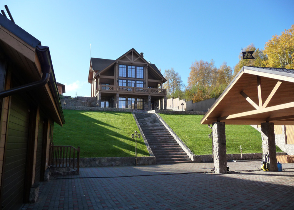 Коттедж в стиле Постмодерн