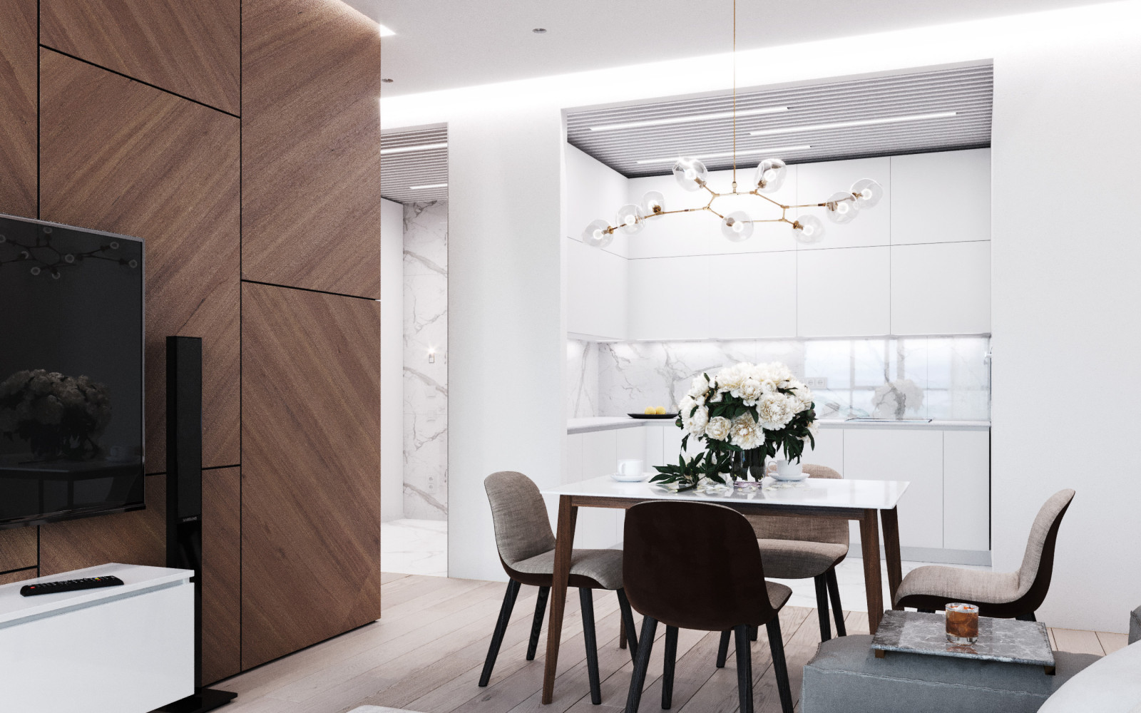 КОНТРАСТЫ В ЖК СЕРЕБРЯНЫЙ БОР