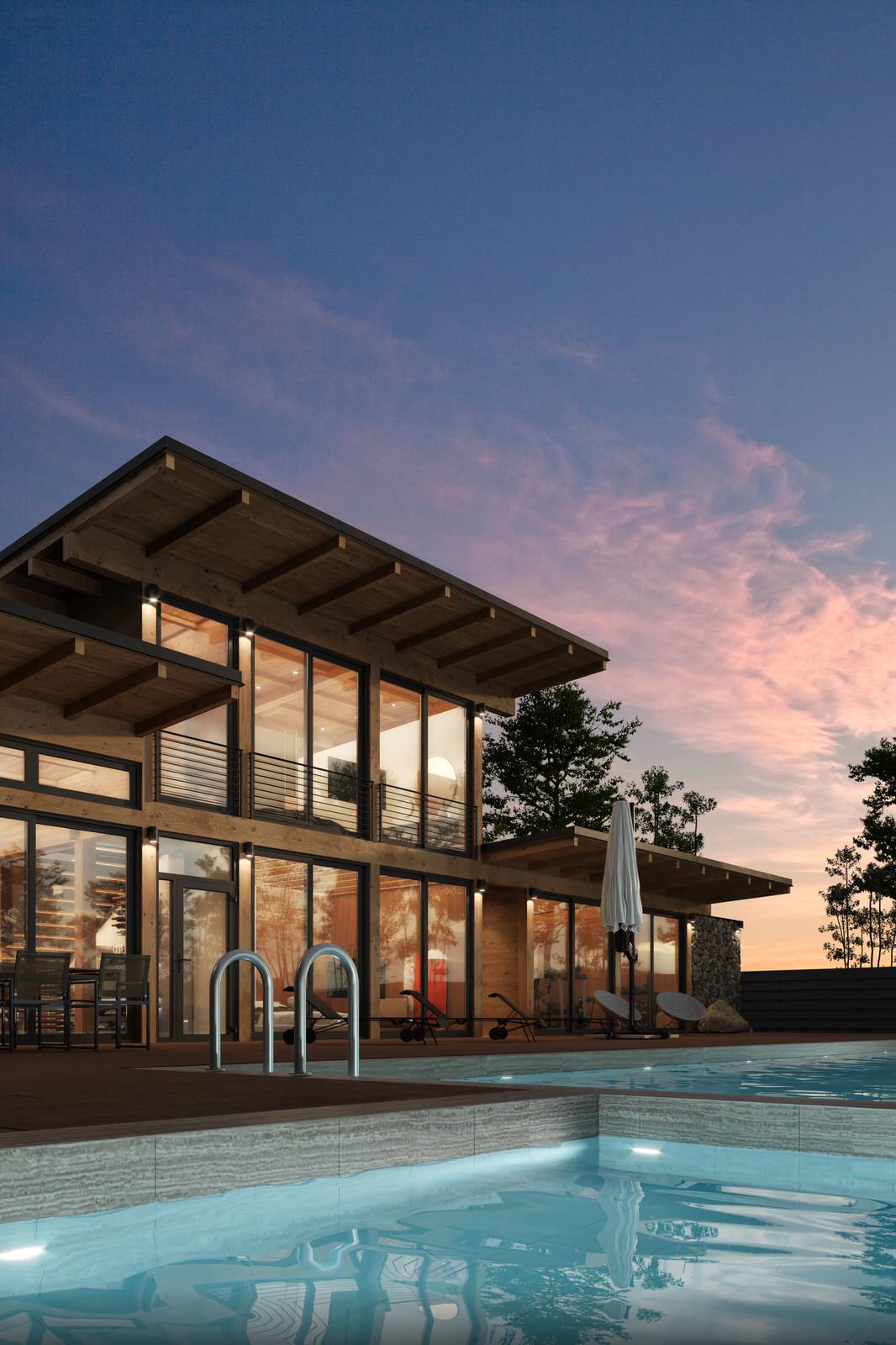 Архитектурный проект частного дома в с. Лесники