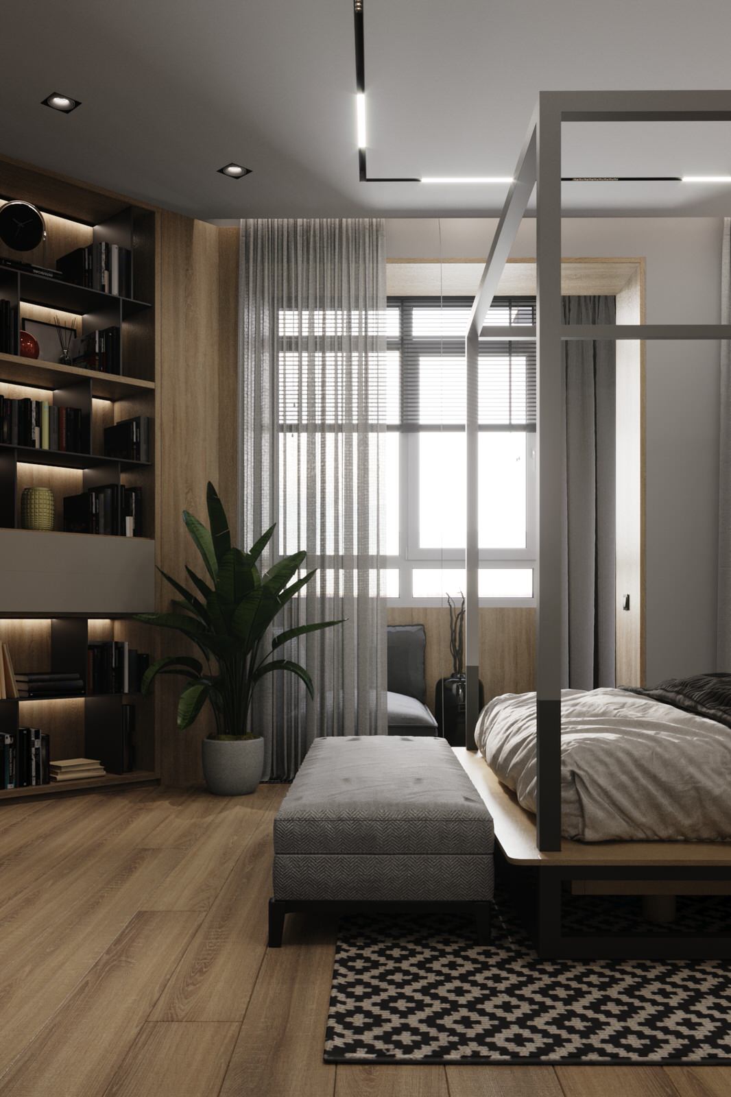 Дизайн-проект квартиры в ЖК Раменки