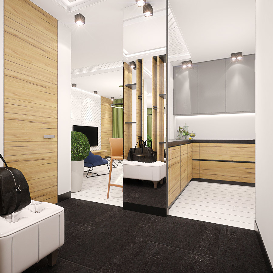 Обложка проекта: Проект интерьера 2 в г. Новосибирск ЖК переулок бульварный