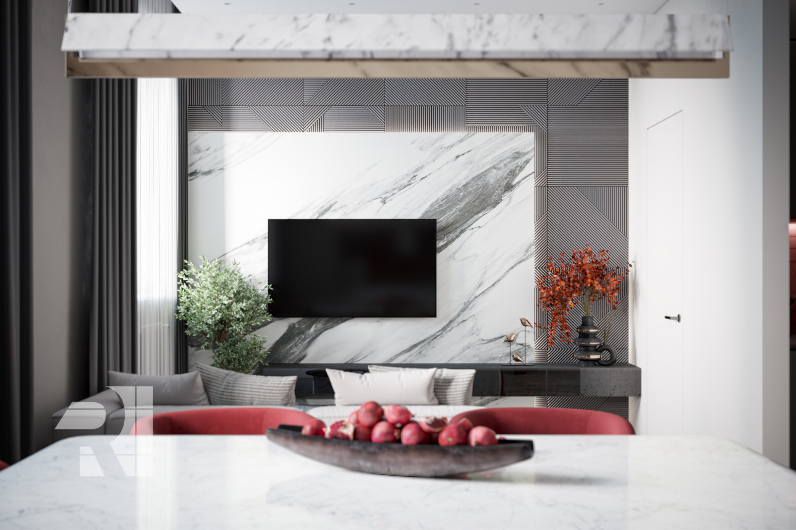 Современный стиль с элементами ар-деко