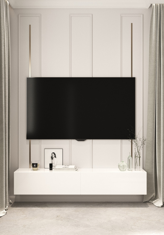 Квартира 70 м кв в неоклассическом стиле