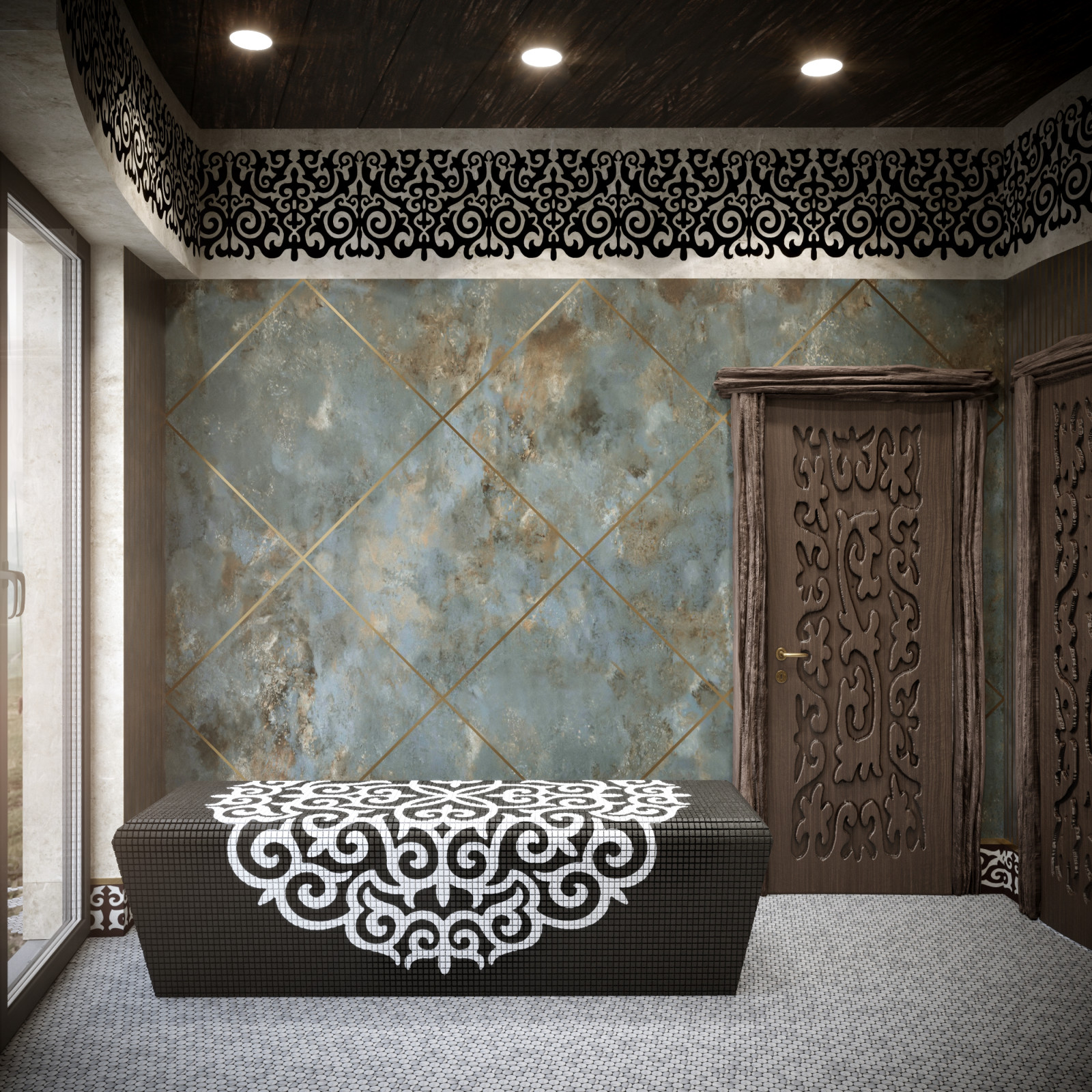 Банный комплекс в Казахстане