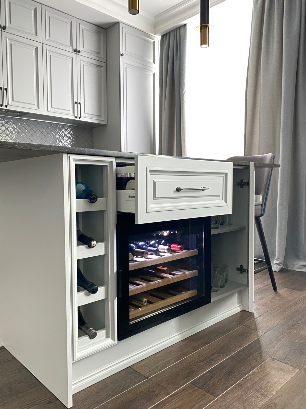 Кухня в американском стиле