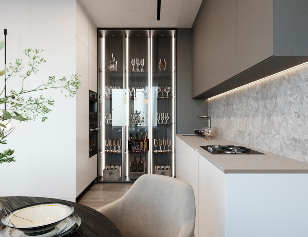 Интерьер в черно-белом цвете