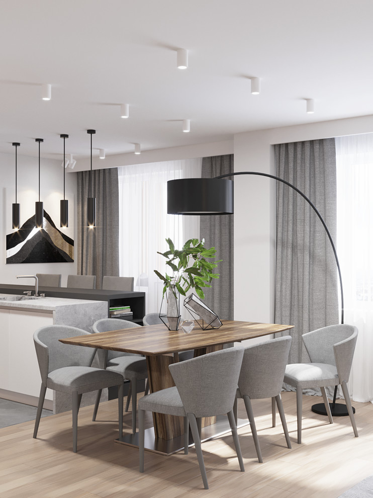 Бетон и дерево