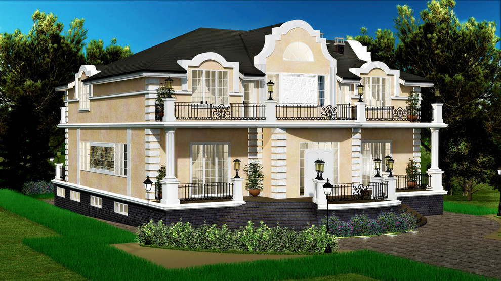 Обложка проекта: Особняк в стиле Модерн