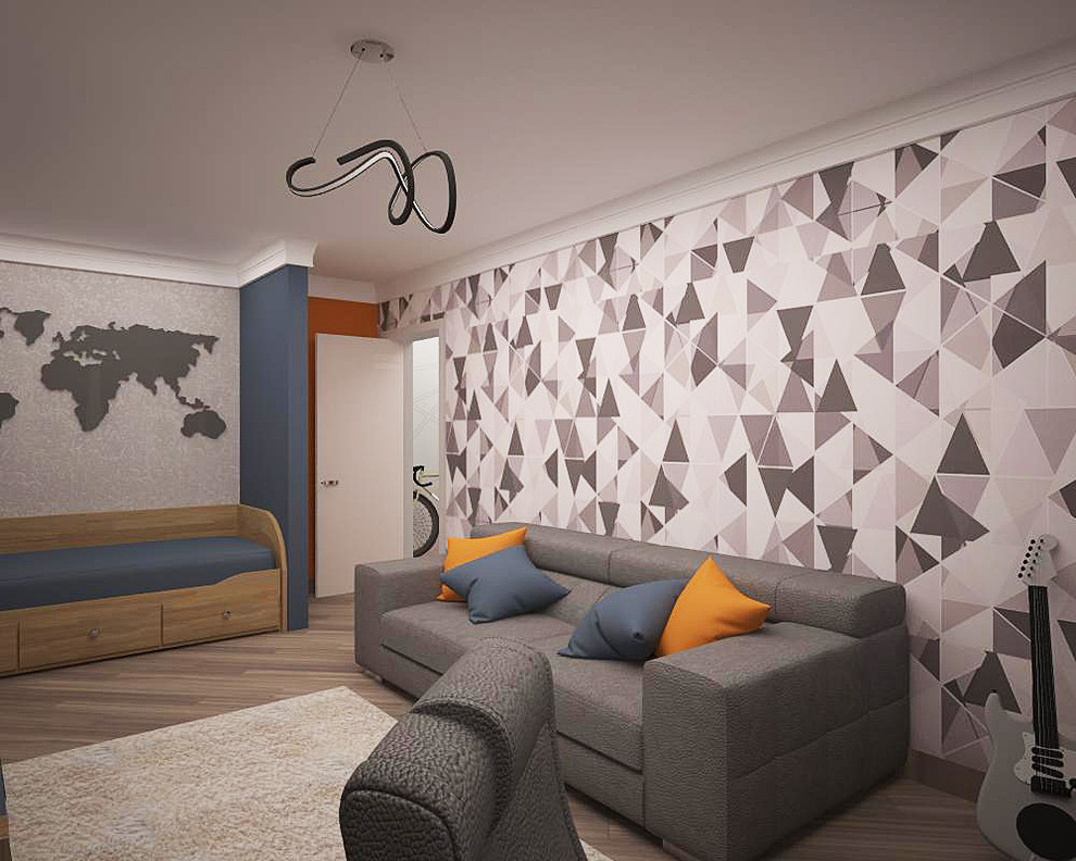 дизайн интерьера, дизайн квартиры для О+Я