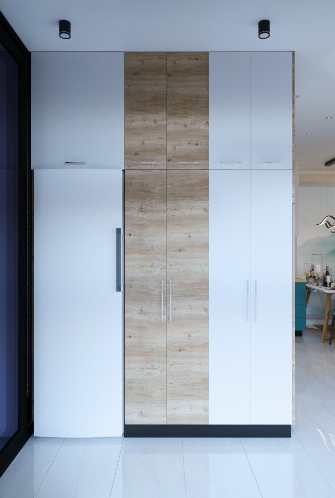 Проект кухни-гостиной в ЖК "Арт Сити"