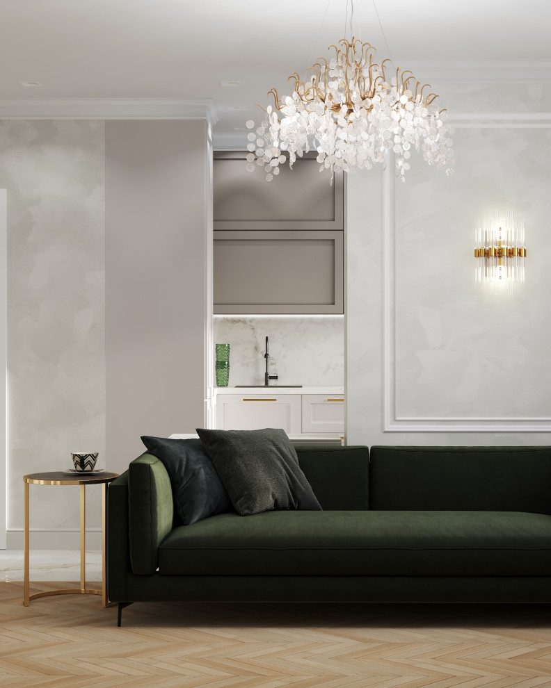 Обложка проекта: Квартира 50 кв.м. ЖК "Державинский", г. Ростов-на-Дону