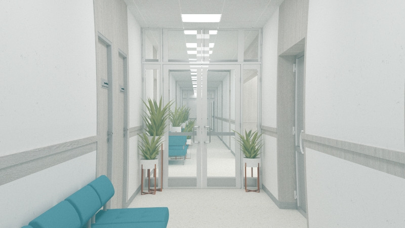 эскиз поликлинника "Медсервис"