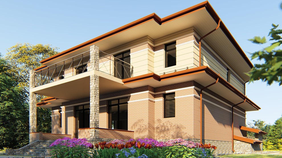 Проект в стиле Райта