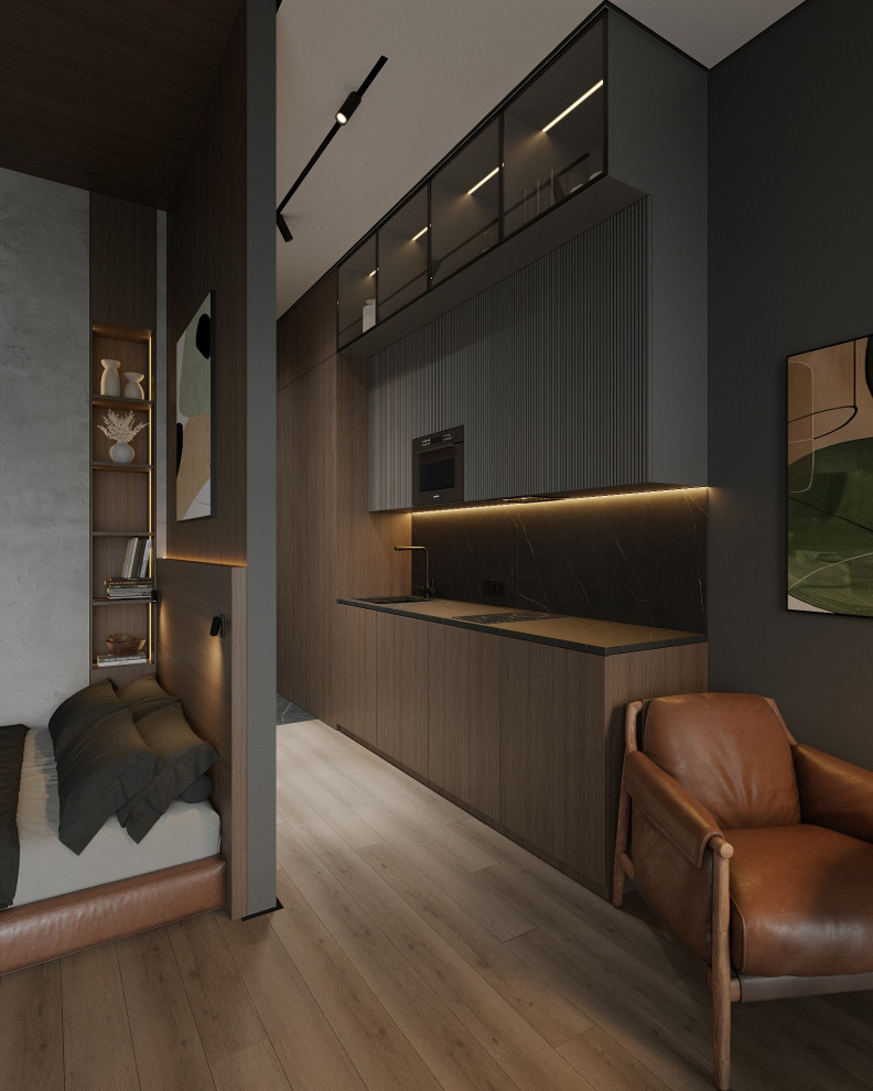 Дизайн проект апартаментов 28 Кв под посуточную аренду