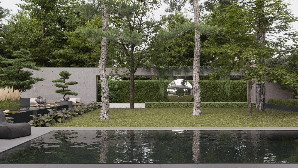 Частный дом в стиле Хай-Тек