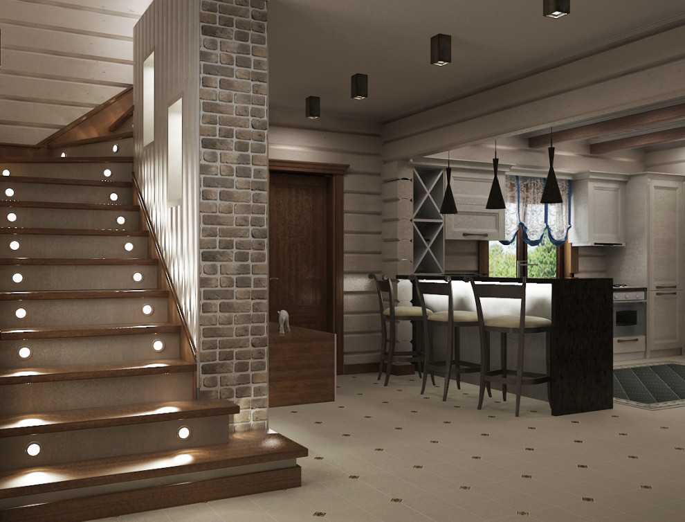 Дизайн деревянного дома из ЛАФЕТА