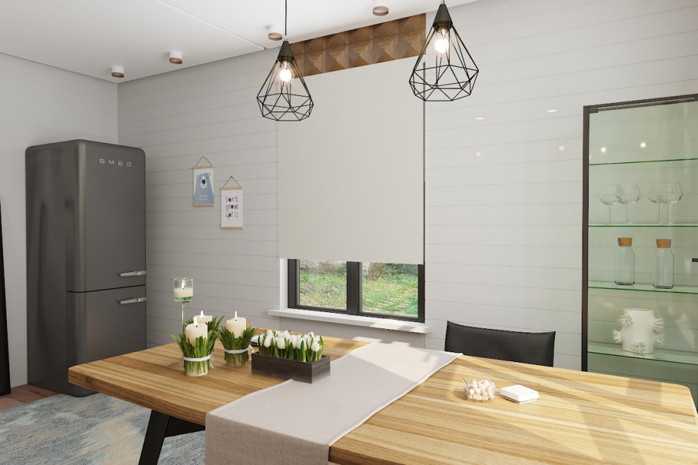 Загородный частный дом, с кухней, одной спальней, и верандой с огромными панорам