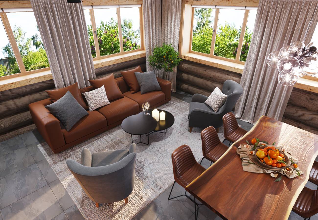 Обложка проекта: Интерьер бани в Бийске