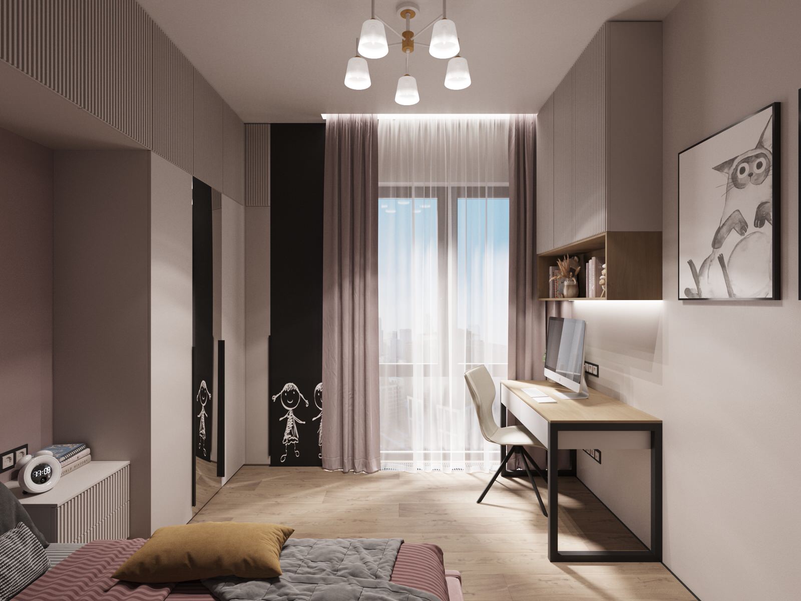 Дизайн-проект для 3-х комнатной квартиры в Москве