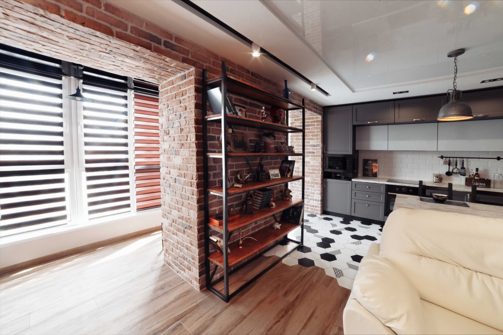 LITE LOFT. Дизайн-проект однокомнатной квартиры 58 м2