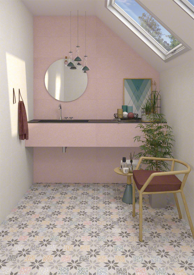 Коллекции Cies (стена) и коллекция Farnese (Apulia - пол)