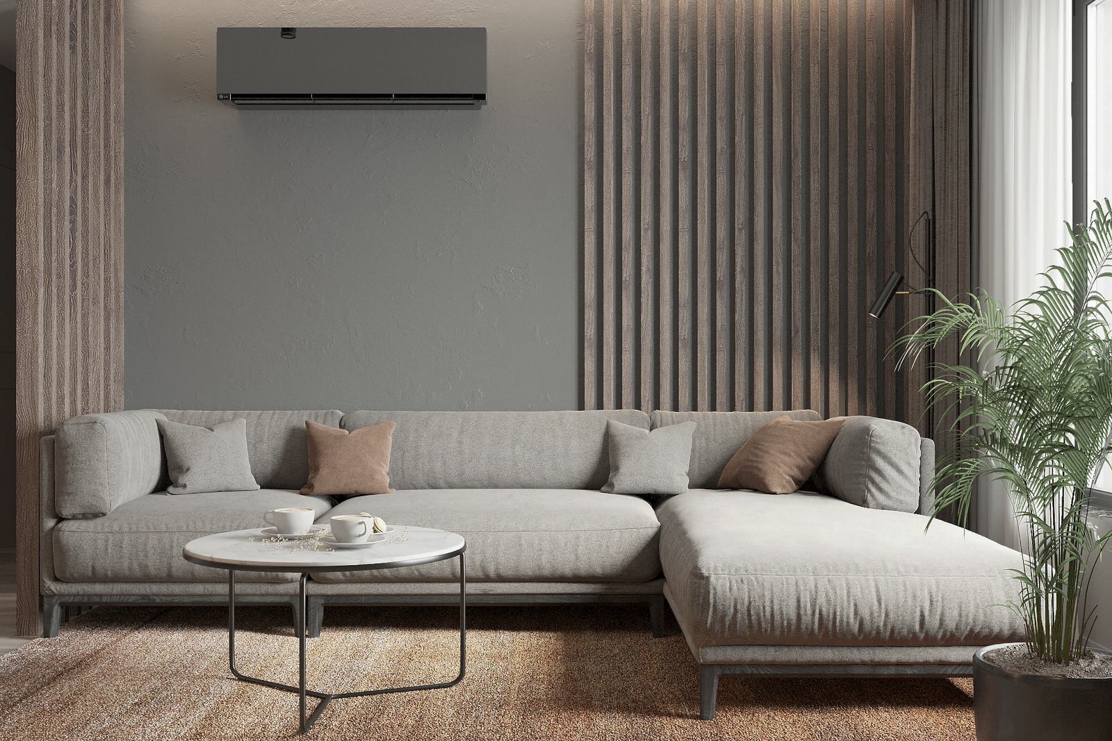 Квартира для семьи с вольером для собаки