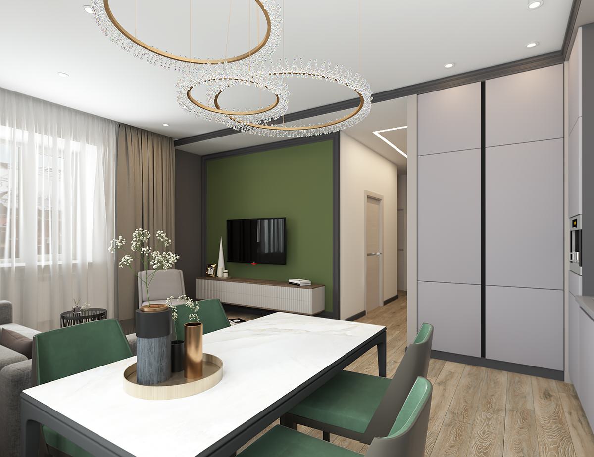 Обложка проекта: Квартира в клубном доме Покровские ворота