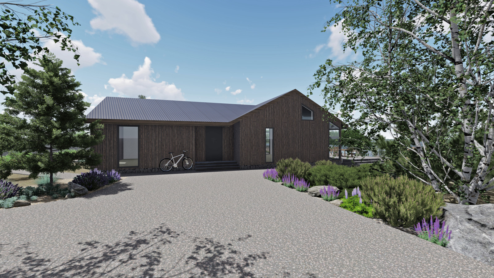 Ландшафт участка д.М.Куяш