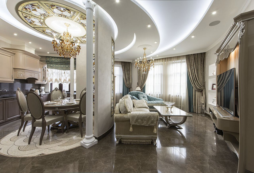 Частный интерьер ЖК Итальянские кварталы, Москва
