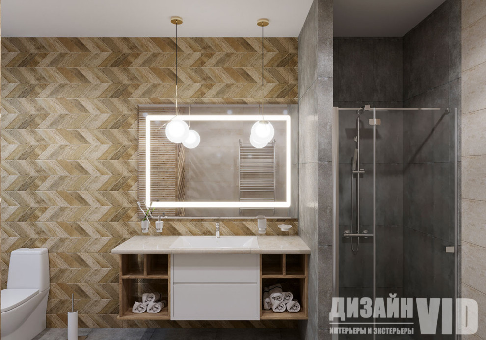 Дизайн-проект двухэтажного дома 400 метров