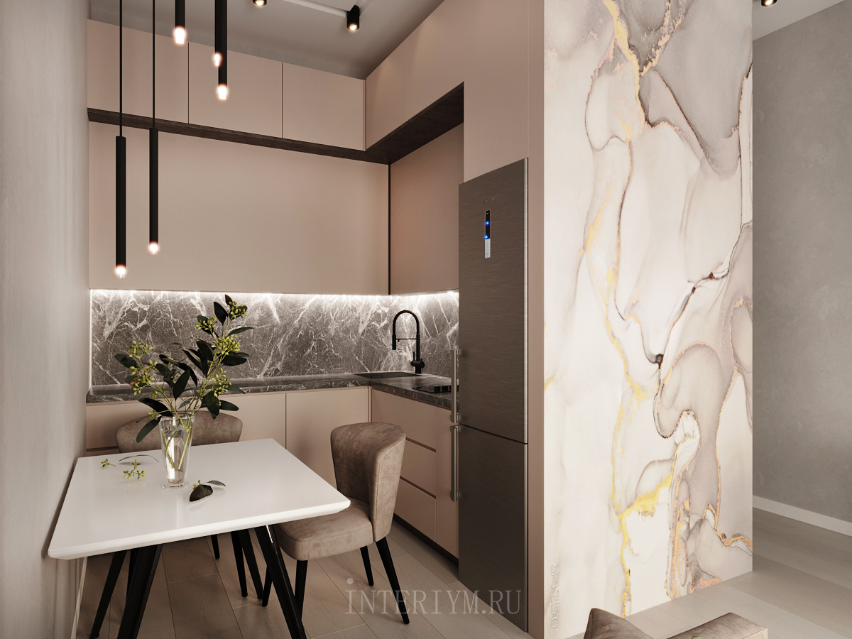 Дизайн уютной студии