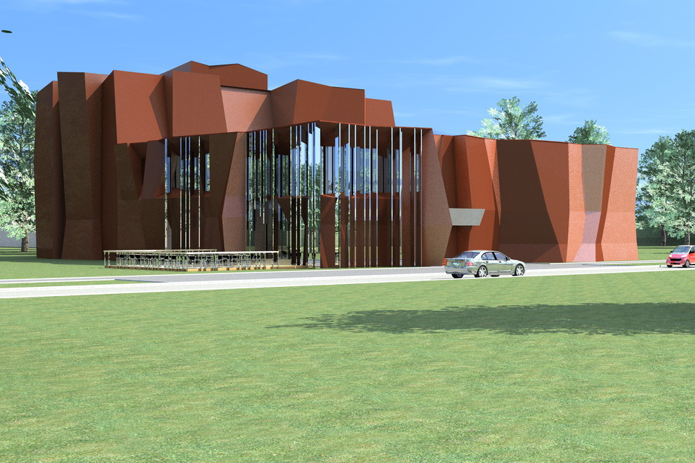 Обложка проекта: Indoor climbing center