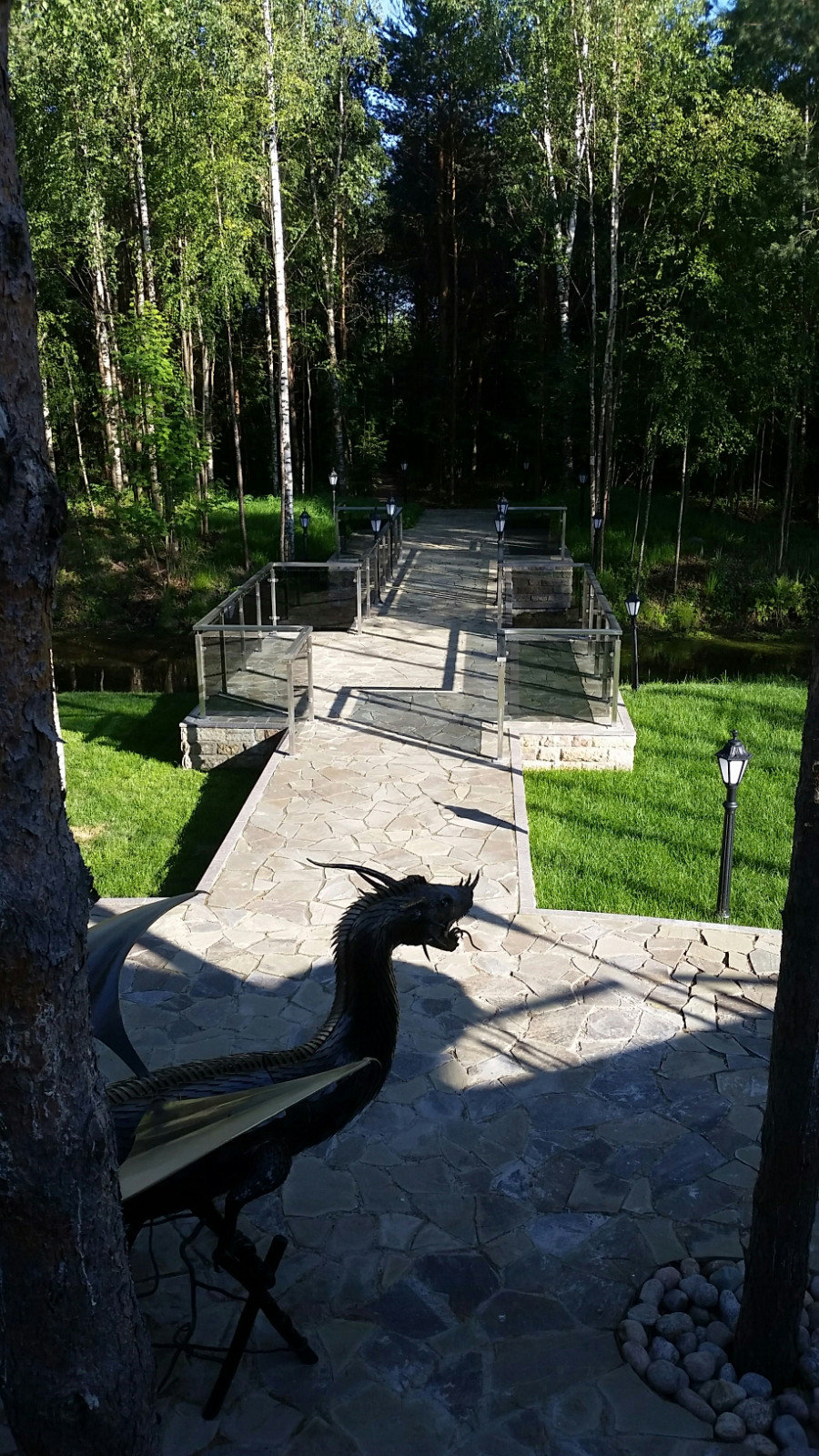 Благоустройство территории в населенном пункте Рахья