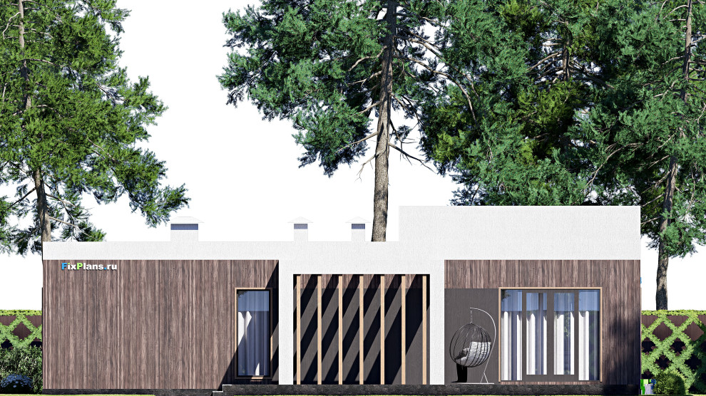 Проект одноэтажного дома 0х19м S213м2 F-17486