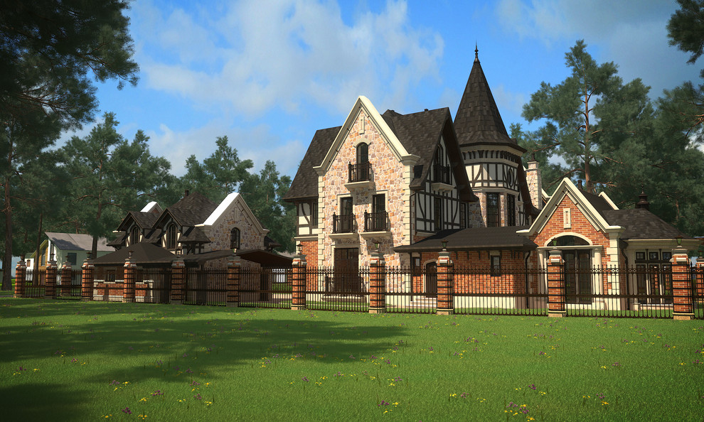 Обложка проекта: Дом в Петергофе - 450м2