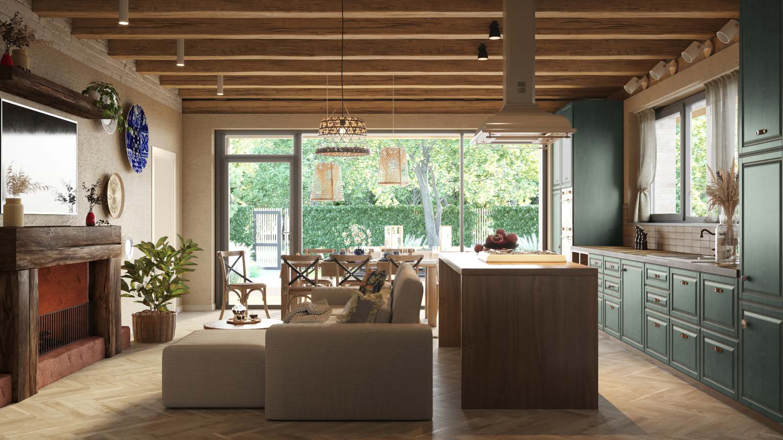 Обложка проекта: Дом в хуторе