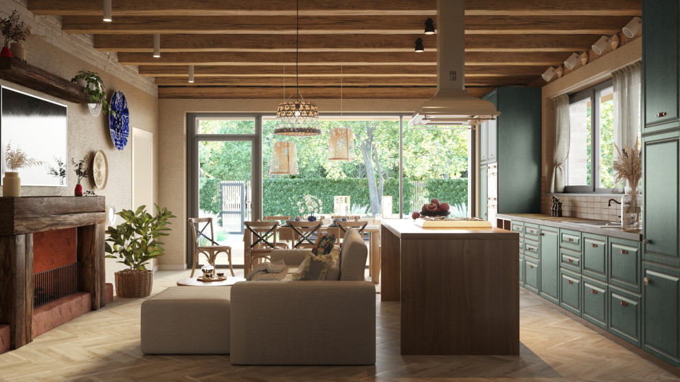 Обложка проекта: Дом в хуторе