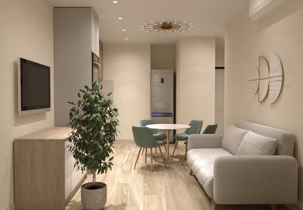 Типовой проект №2 бюджетного ремонта от застройщика.