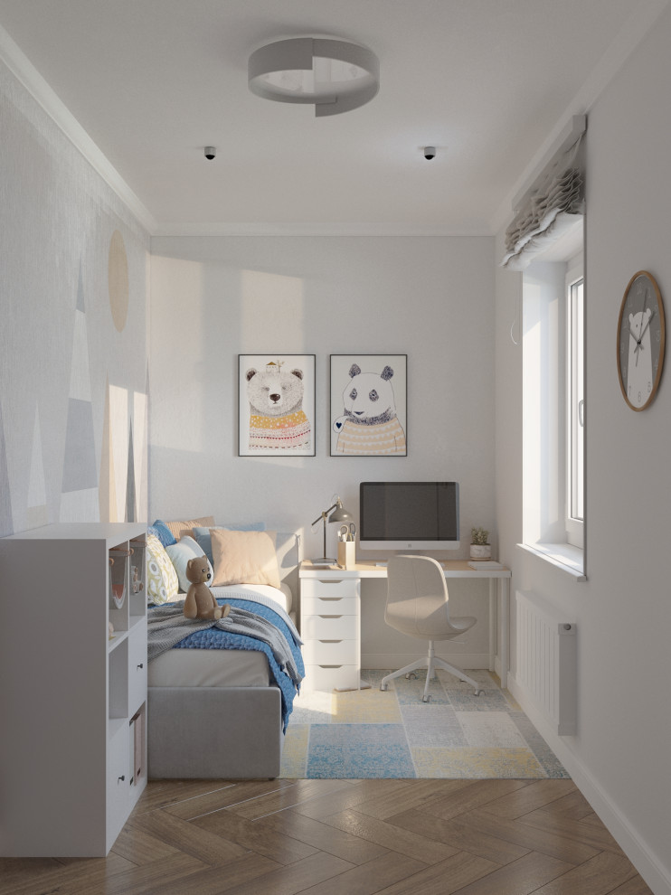 Обложка проекта: Проект детской комнаты "Мишки"