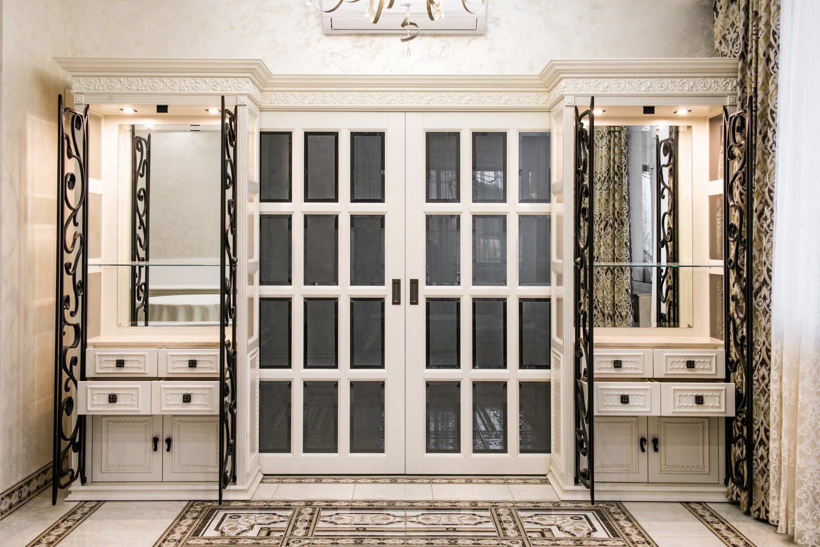 Кухня в бирюзовых оттенках