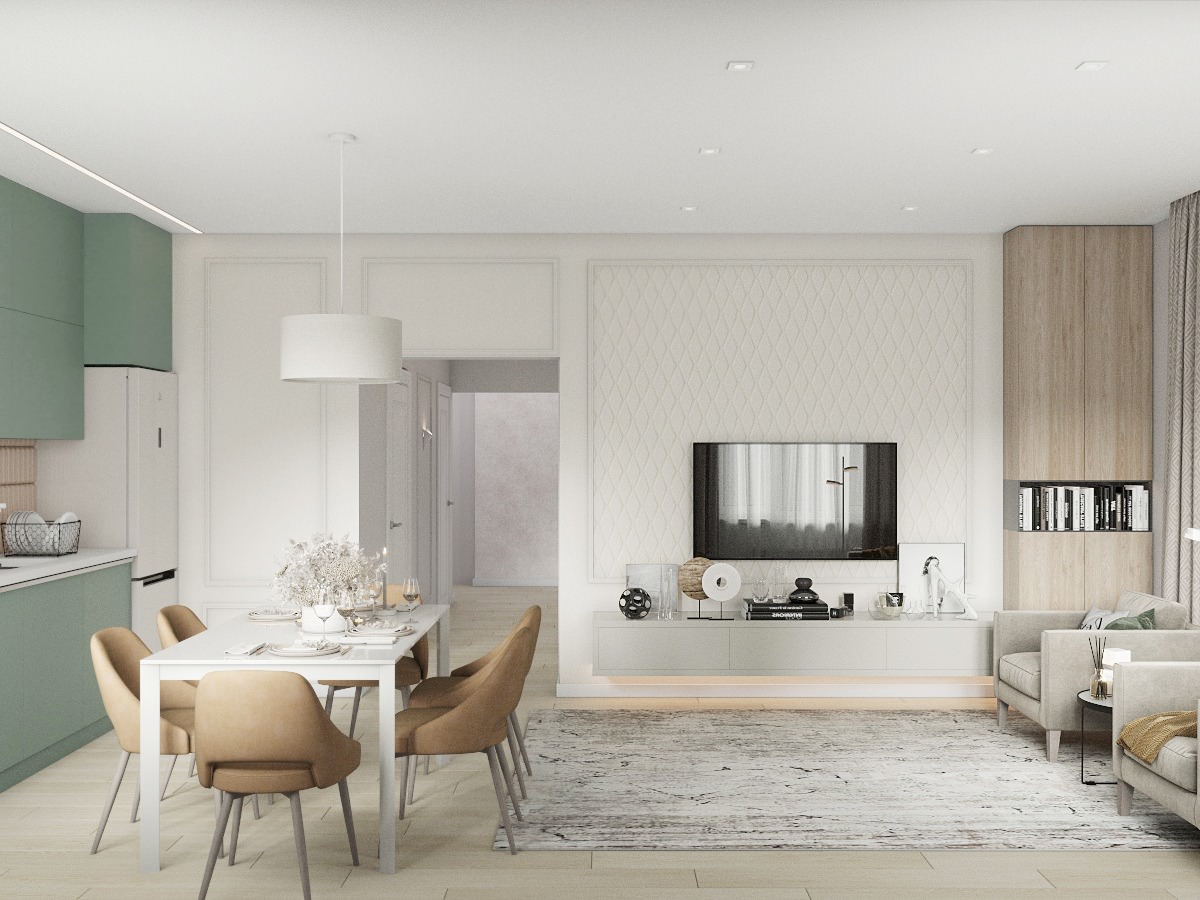 Квартира для самой гостеприимной семьи