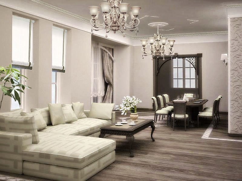 Гостиная-столовая