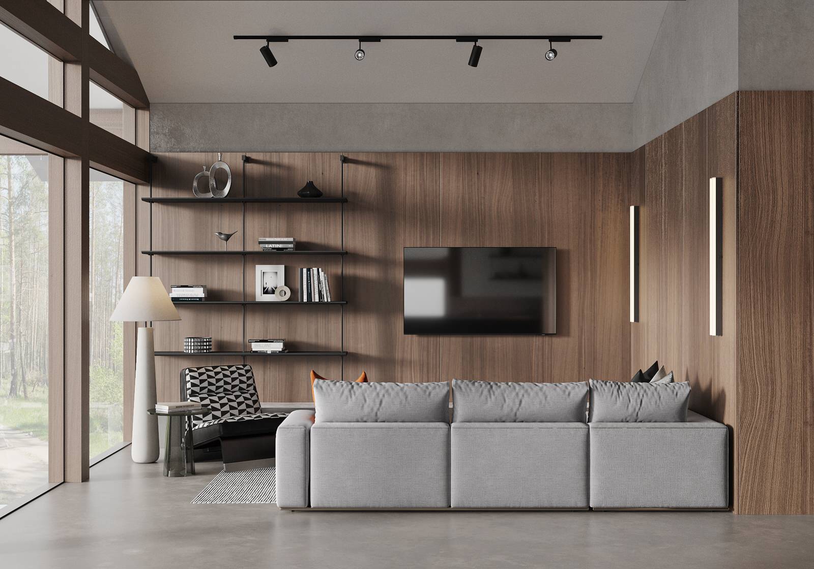 Кухня гостиная